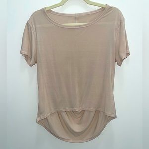 Lululemon high low top.